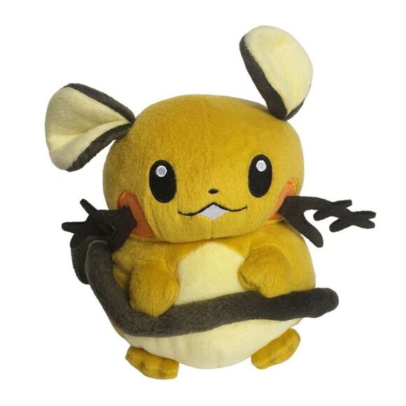 Dedenne Pokemon Takara Tomy Plush 8" Stuffed 2016 - Picture 1 of 5
